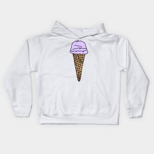 honey lavender, salt and straw Kids Hoodie